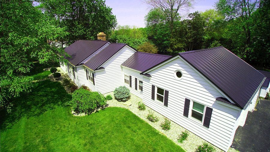 Residential Metal Roofing Example