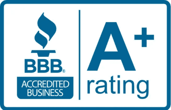 BBB Accredited Business A+ Rating