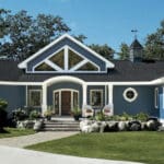 Image of a house with aluminum siding