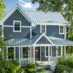 Image of a house with fiber cement siding